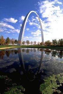 Gateway Arch in St. Louis, Missouri